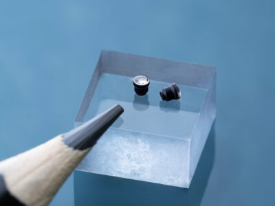 Novel Material Allows 2PP 3D Printing of Non-Transmissive (Black) Structures