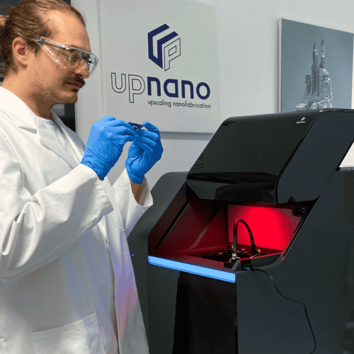 Manuel Luitz, senior member of UpNano’s Applications and Materials Development team